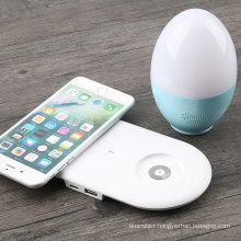 3 in 1 Wireless Charger and LED Night Light and Bluetooth Speaker